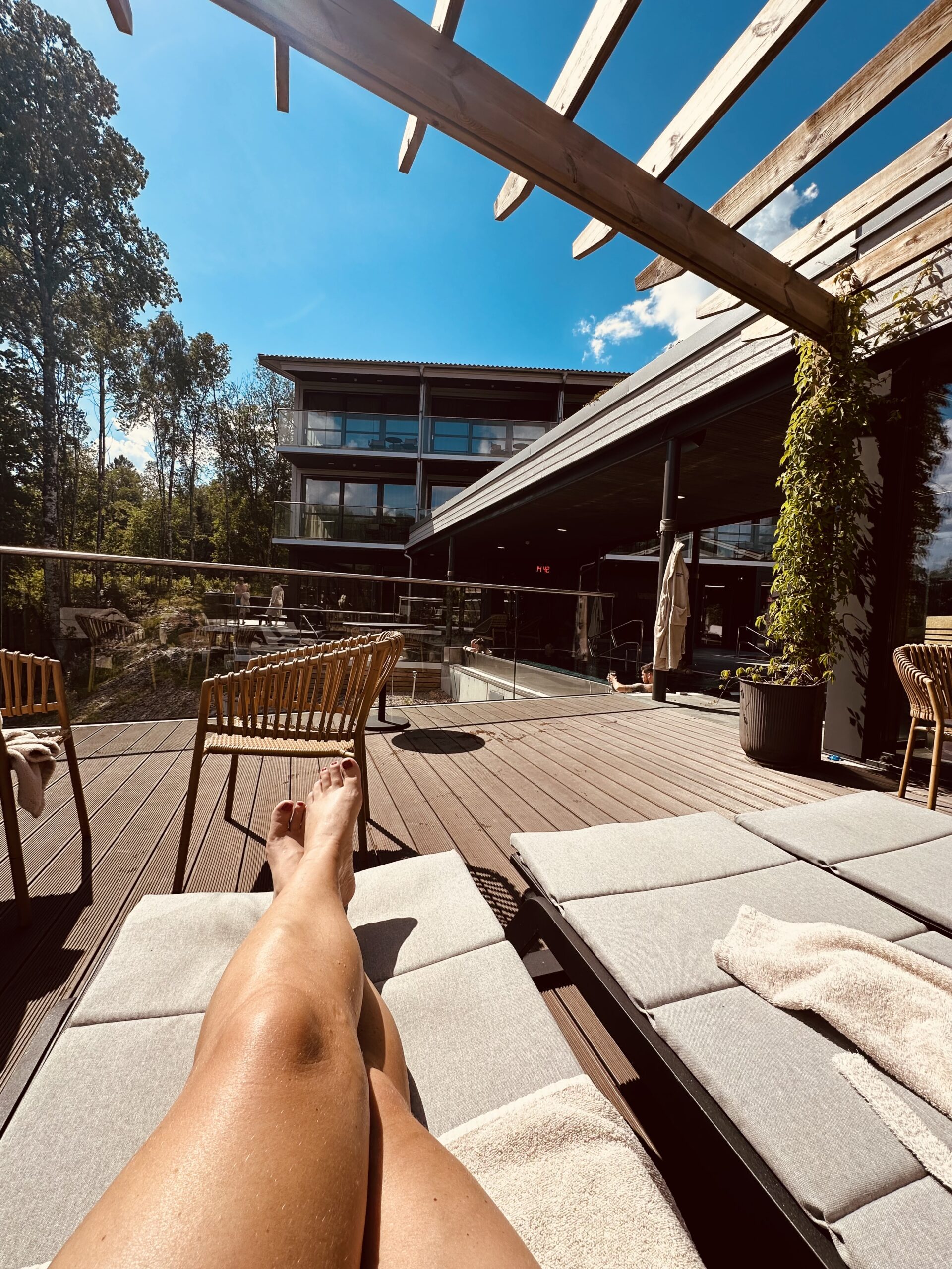 Sommar på Terassen i Riverside spa