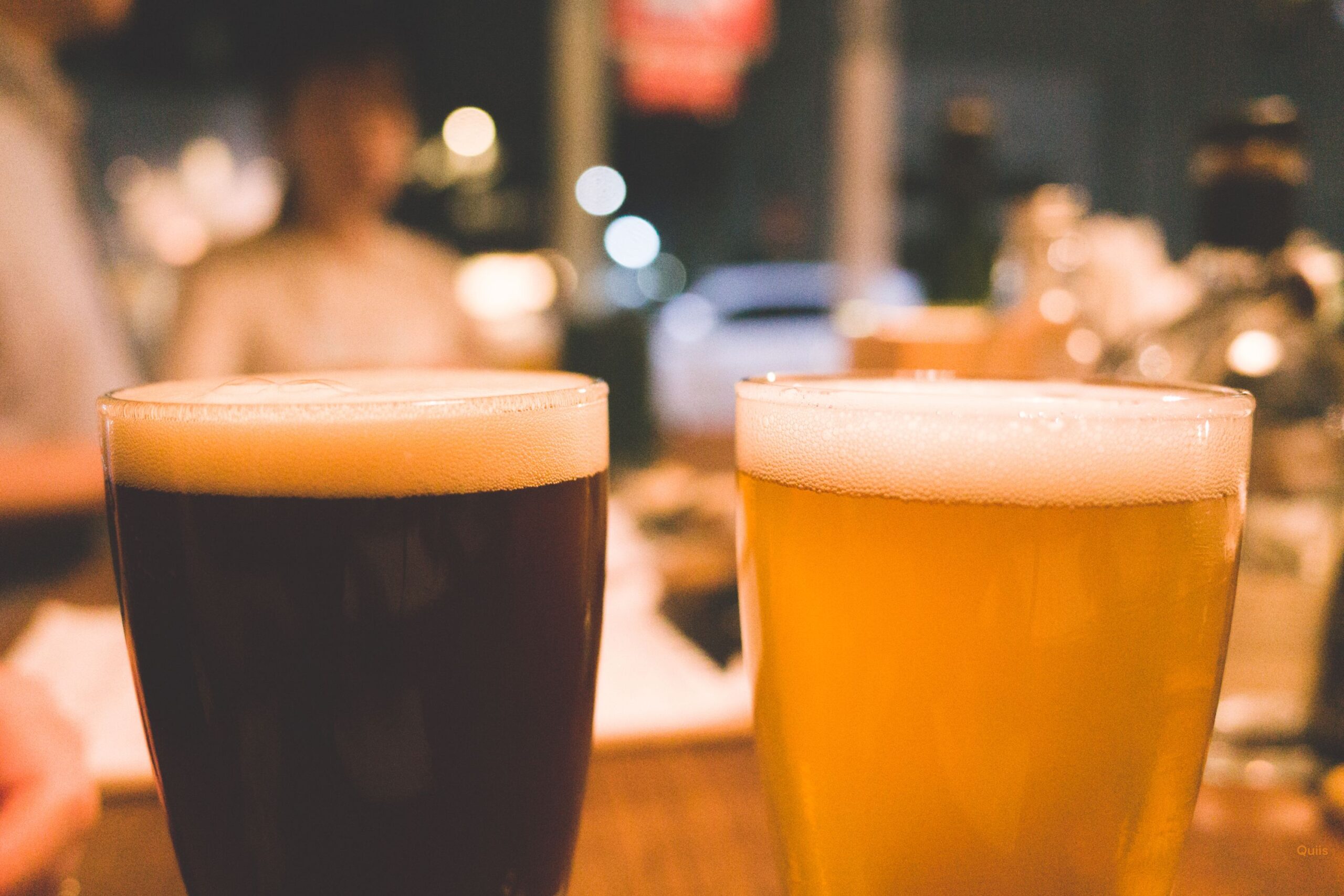 Drycker upphällda i väntan på våra konferensdeltagare som precis avslutat sin kulinariska köksskola aktivitet