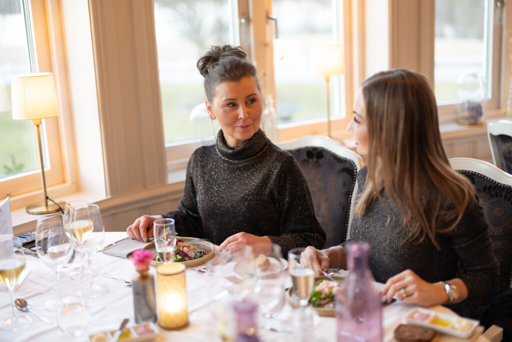 Konferensmiddag i restaurang på Hestraviken – nära Jönköping och Borås